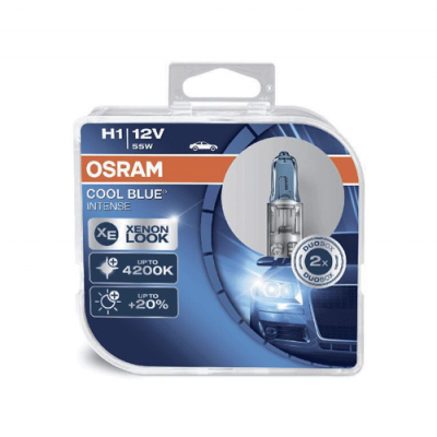 Галогеновые лампы Osram Cool Blue Intense H1